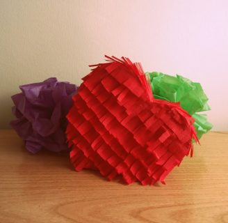 Cómo hacer piñatas con cartulina caseras en sencillos pasos